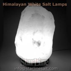 White Himalayan Salt Lamps